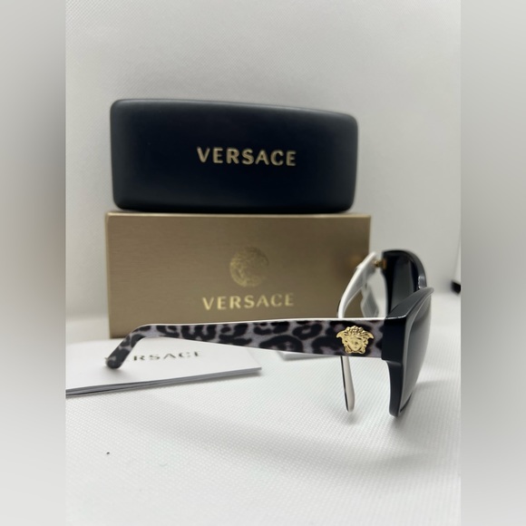 Versace VE427760 - Black Sunglasses - Picture 2 of 3